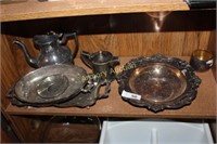 LOT - SILVER PLATED ITEMS