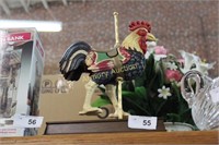 ROOSTER CAROUSEL DECORATION