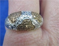 sterling silver ring - size 10
