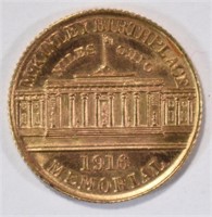 1916 $1.00 GOLD McKINLEY GEM BU