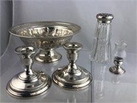 Lot of 5 Sterling Silver Dining Serving Pieces