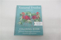 Natural Truths Adult Coloring Book