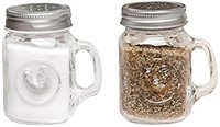Circleware Rooster Mason Jar Mug Glass Shakers