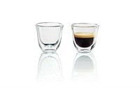 Delonghi Espresso Double Walled Glasses-Set of