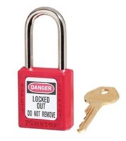Master Lock 410KARED Keyed-Alike Safety Lockout