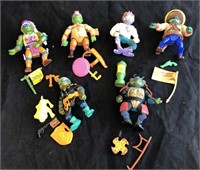 Selection of Vintage TMNT Action Figures