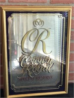 Crown Royal Advertising Mirror