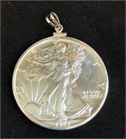 1989 Silver Eagle Dollar
