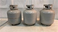 3 Propane Tanks, 2 Full 6A