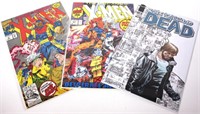 Comics (3) X-Men and Walking Dead