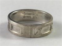 Sterling Silver Tiffany Atlas Ring