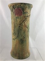 Wonderful Tall Weller Flemish  Art  Vase Pottery