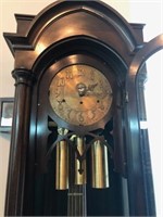 Stunning Tall Case Jacques 6Tube Grandfather Clock