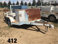 Welder Trailer w/Miller Big 20 & Tool Boxes