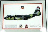 Wall art - Air Combat Command, C130H Hercules