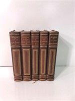 Collection of Antique Books Dated 1891