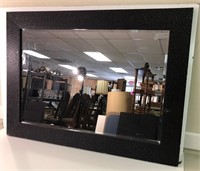 Large Modern Beveled Mirror