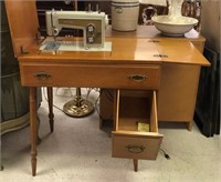 Sewing Cabinet w/Kenmore Sewing Machine