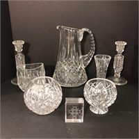 Selection of Crystal & Glass Décor