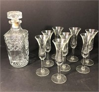 Selection of Bar Glassware & Decanter