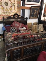 FRENCH OAK BEDSTEAD CIRCA 1880'S