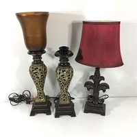 Assortment of Table Lamps