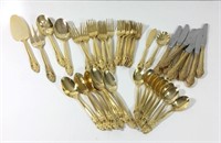 Selection of Gold Colored Flatware