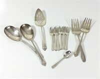 Selection of  Silverplate Flatware