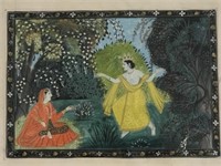 Fine Detailed Classical Indian Miniature Painting