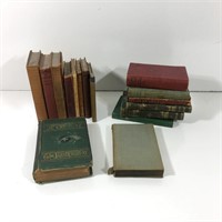 Selection of Vintage Books Dated 1859, 1902, etc