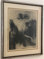 Listed Artist Robert Marx Signed "Women in Swing