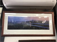 LARGE FRAMED PHOTOGRAPH "HIGH COUNTRY"