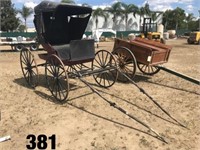 Williams & Brockway Horse Drawn Doctors Buggy