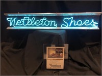 Rare & Vintage Neon "Nettleton Shoes" Sign