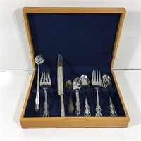 Assortment of Flatware Silverplate & Stainless