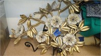 VINTAGE 1960'S SYROCO INC FLORAL WALL ART