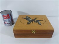 Boîte à cigares en bois - Wooden cigar box