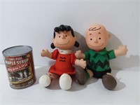 2 poupées Peanuts années 50's dolls