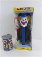 Distributeur de PEZ clown géant 1999 dispenser