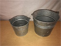 Galvanized Bucket LOT