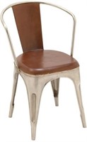 UMA Inc Metal Real Leather Chair