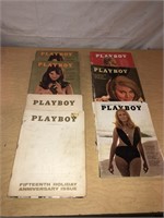 Vintage Playboy Magazine LOT from 1967-69