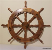 Coast Guard Award - Nautical Shipswheel