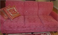 Classic look sofa.