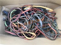 Box of Assorted Jumper Cables