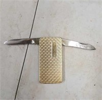 Money Clip Pocket Knife