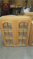 Glass Front Kitchen Cabinet