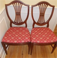 Pair of matching chairs.