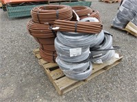 Pallet of Irrigation Poly Tubing & Drip Line