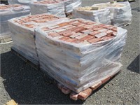(2) Pallets of Red Brick